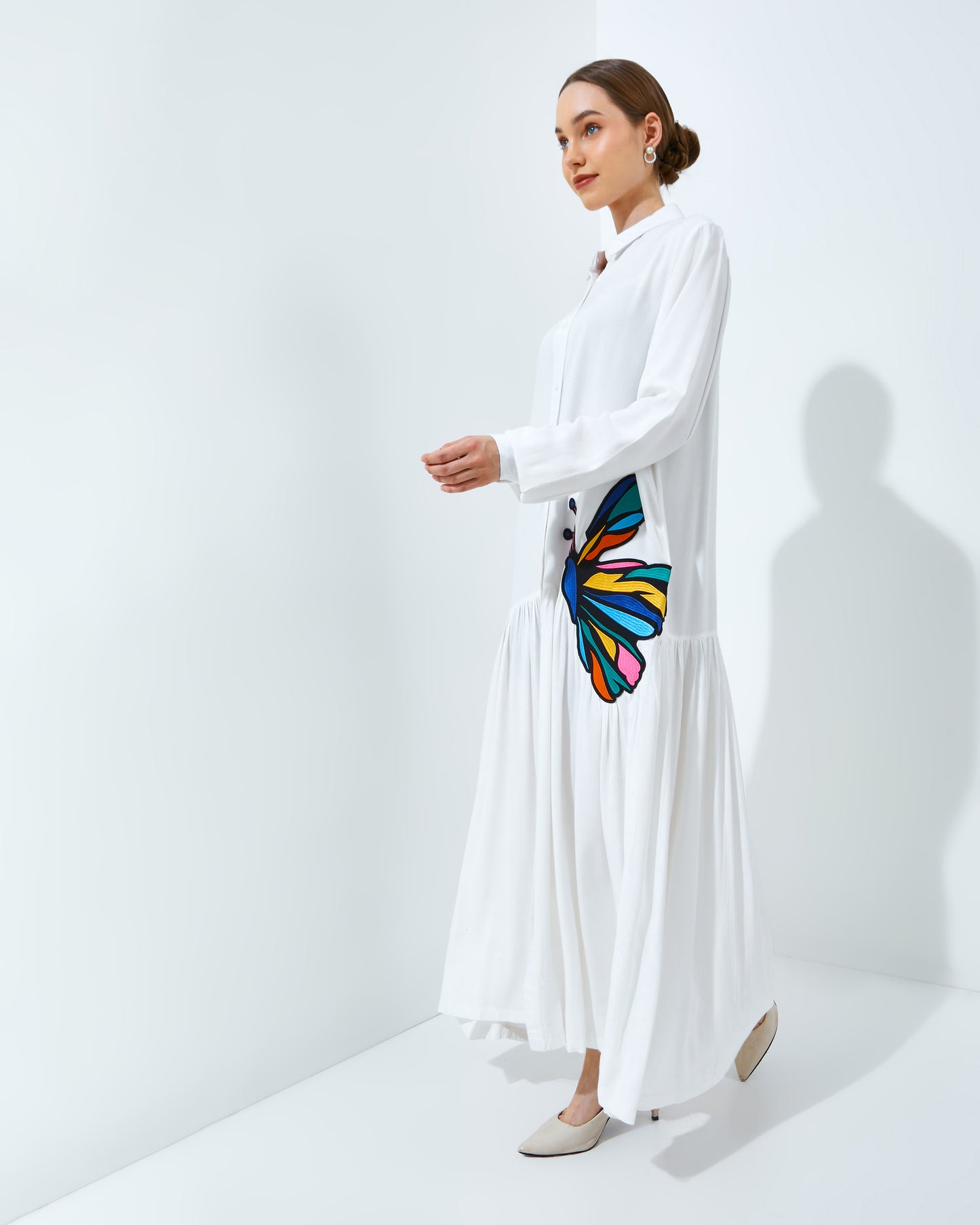 Buffy Dress White