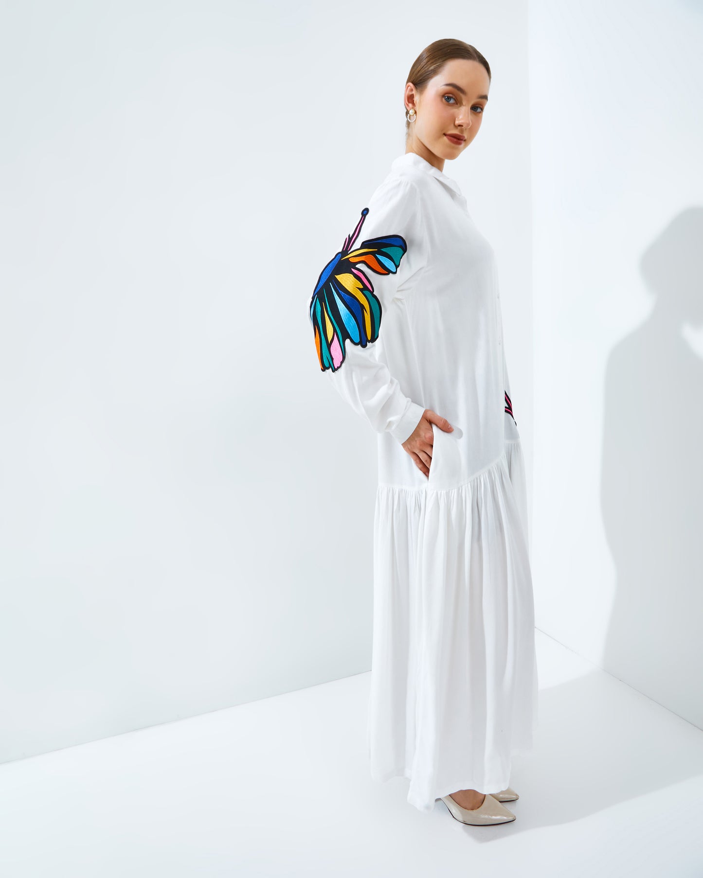Buffy Dress White