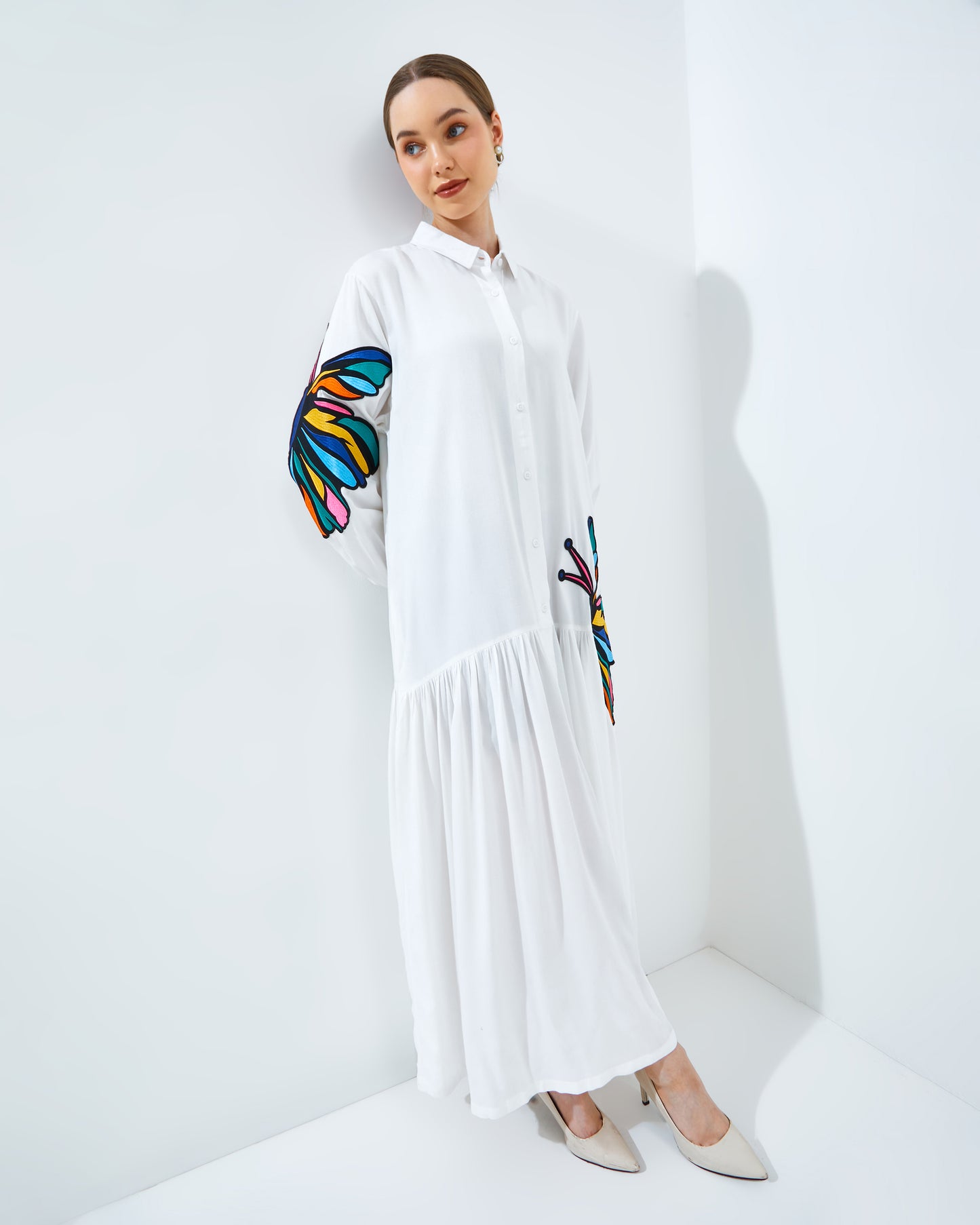 Buffy Dress White