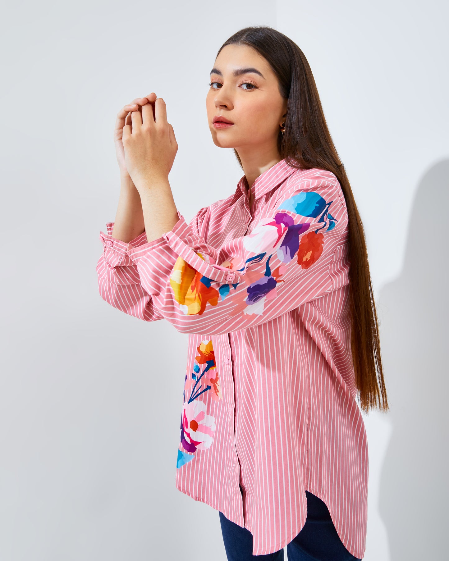 Arrisya Shirt Pink