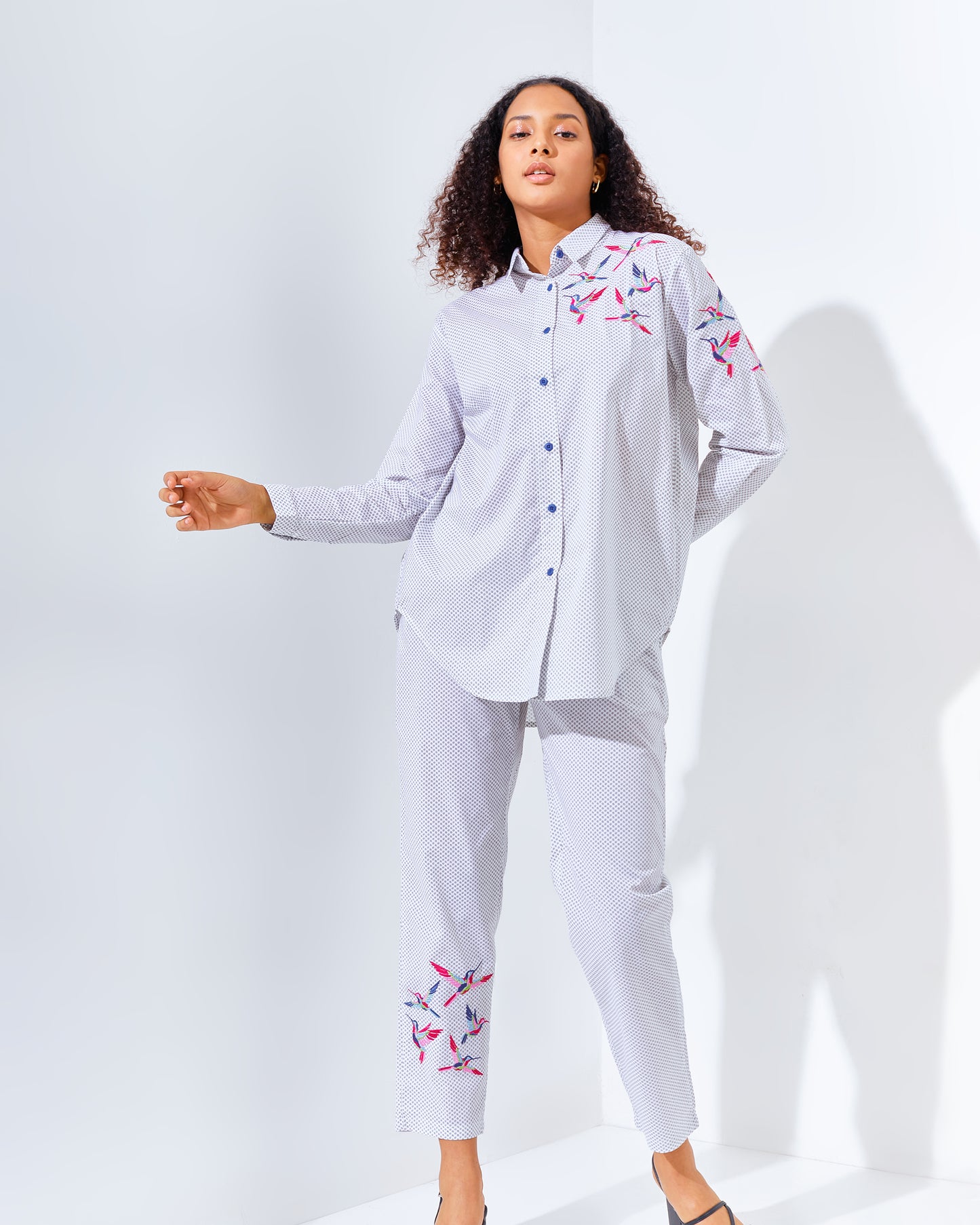Neo Hummy Matching set White
