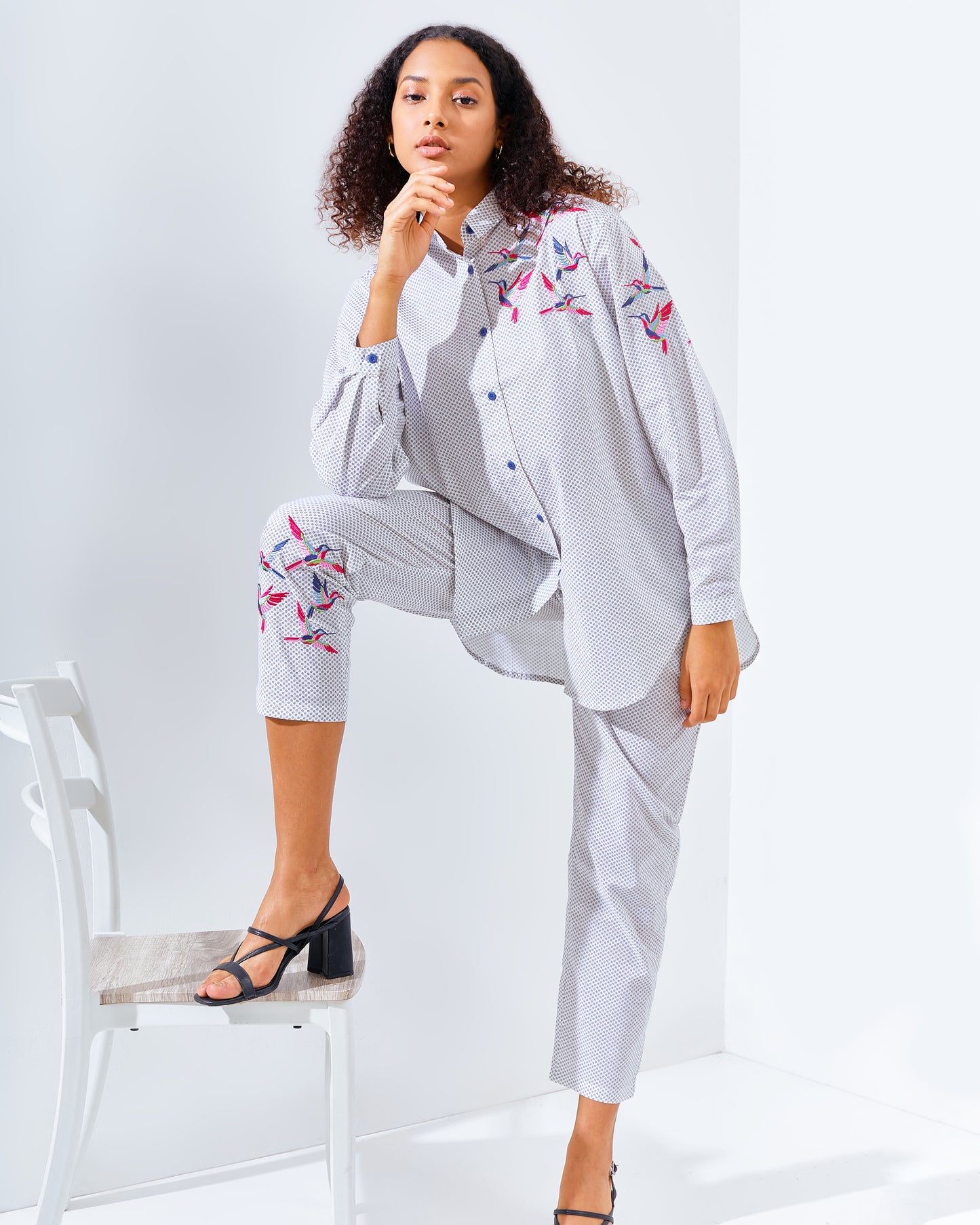Neo Hummy Matching set White