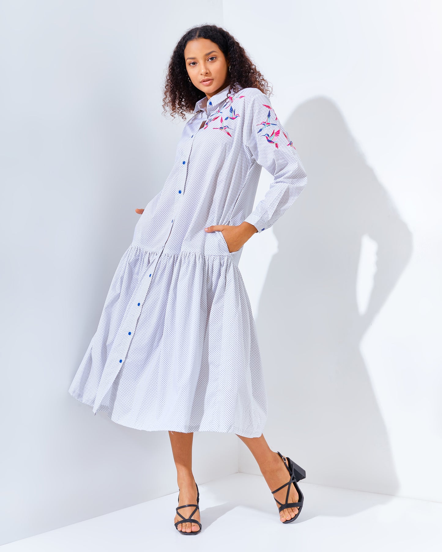 Neo Hummy Dress White