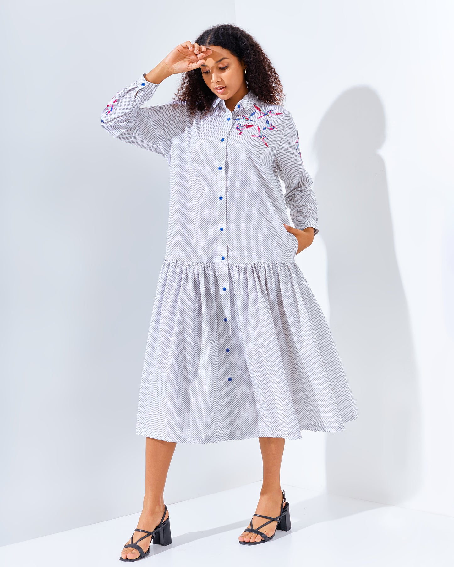 Neo Hummy Dress White