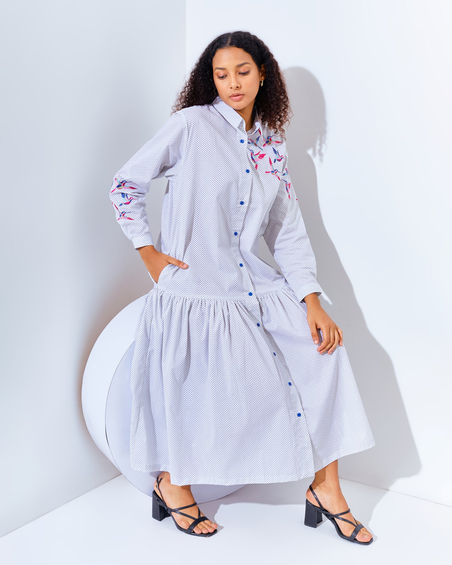 Neo Hummy Dress White