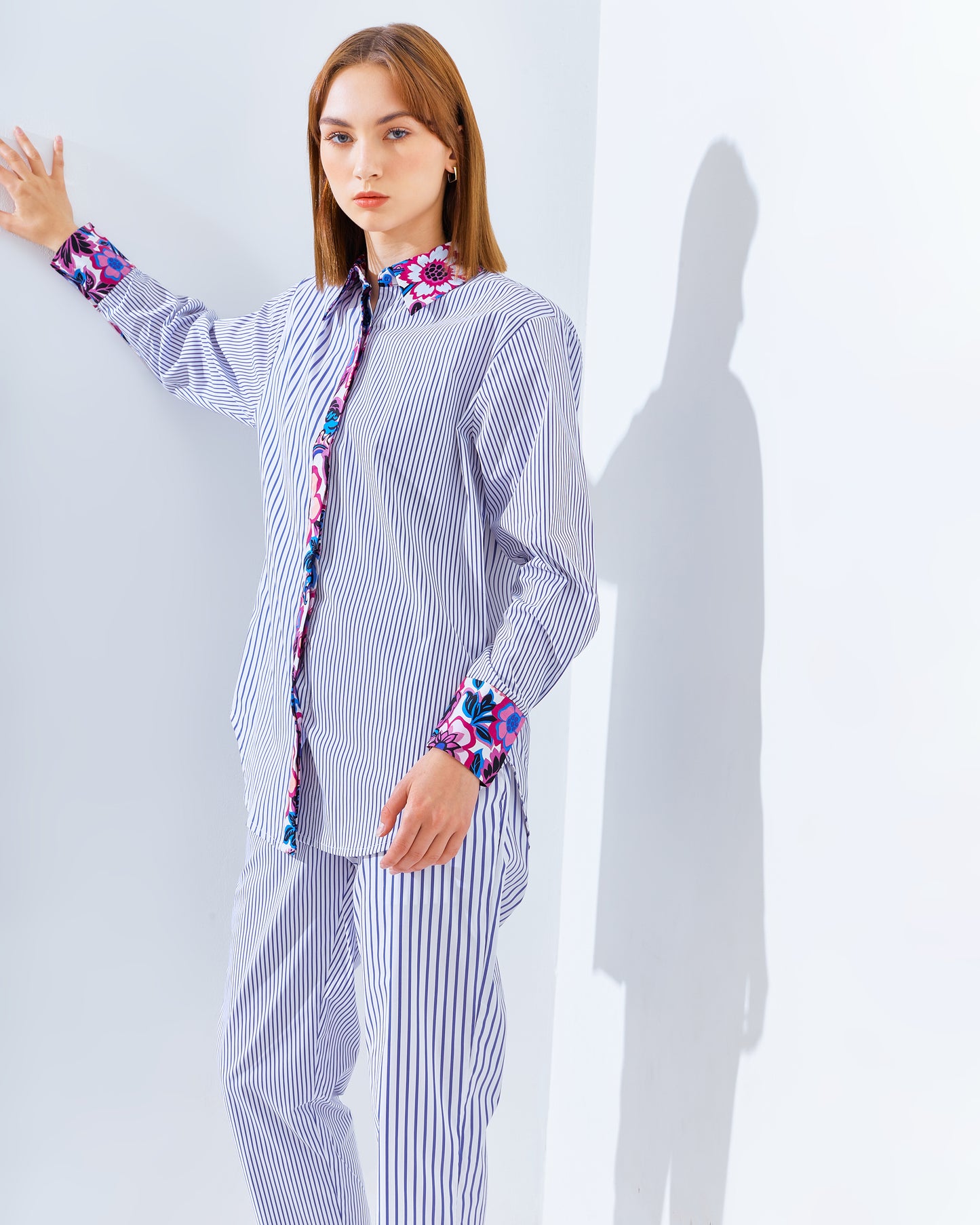 Rachell set Striped Navy