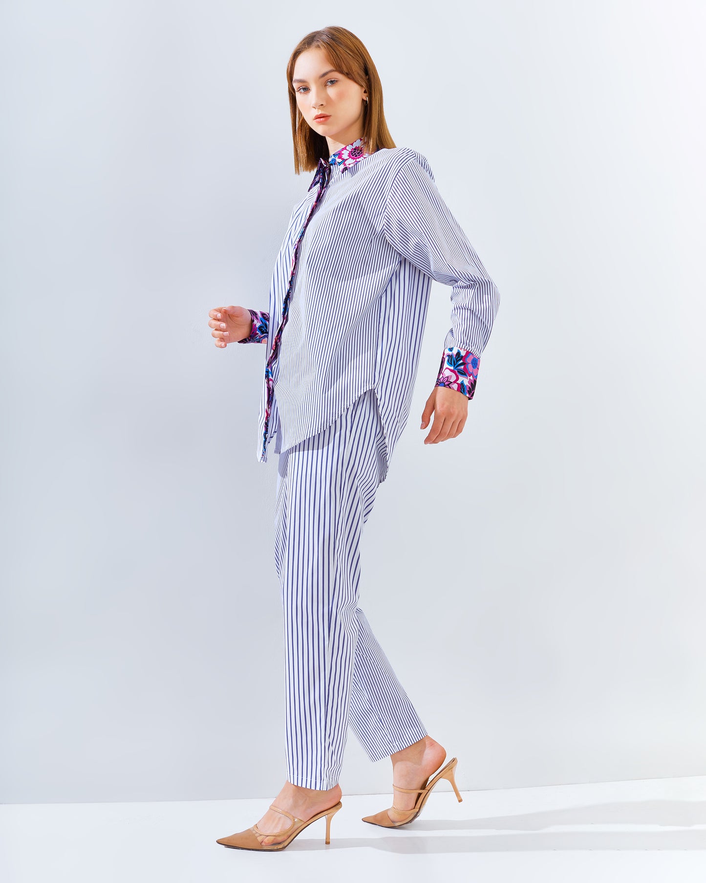 Rachell set Striped Navy