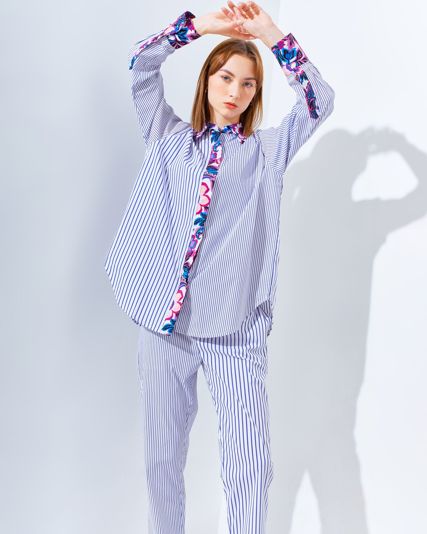 Rachell set Striped Navy