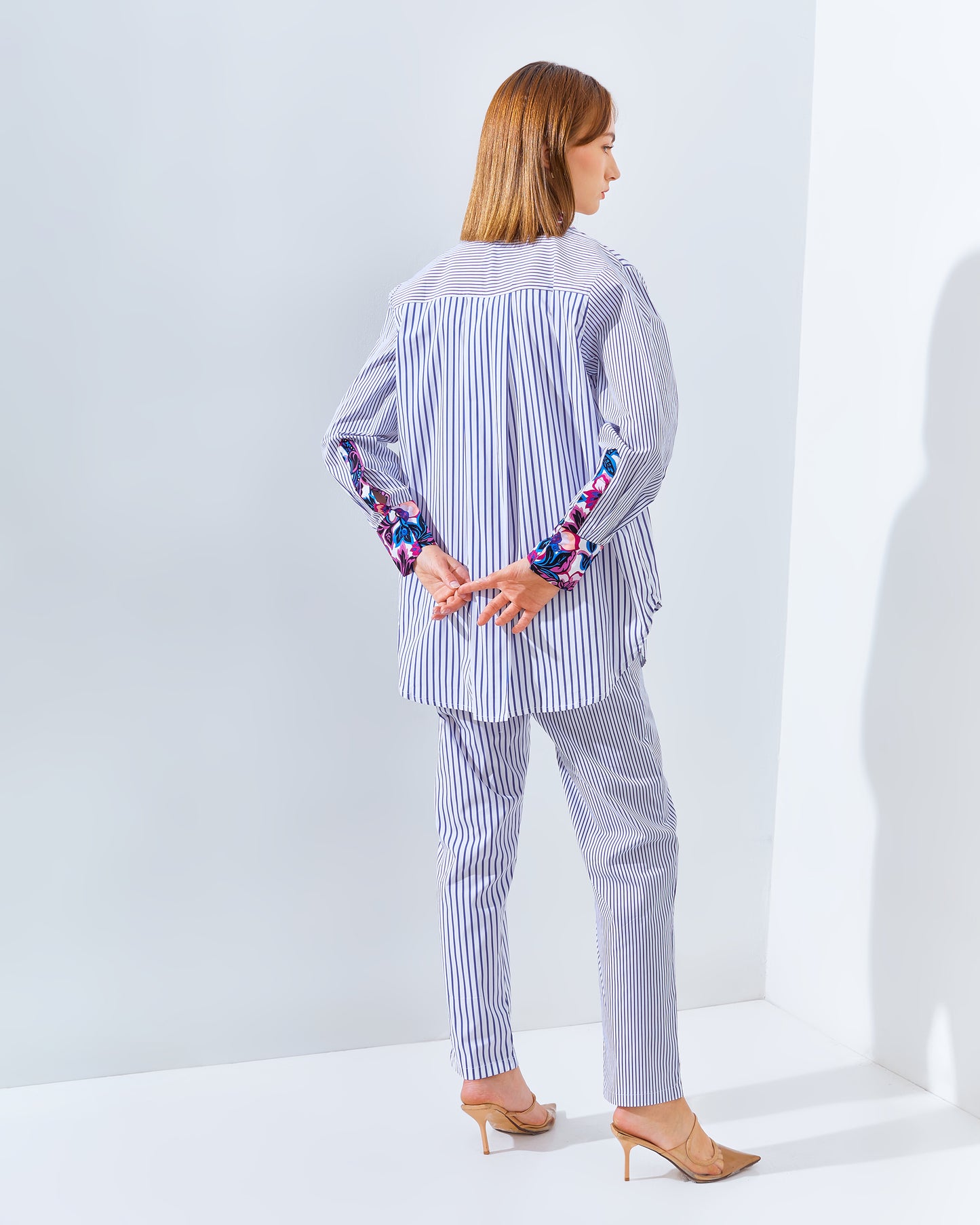 Rachell set Striped Navy