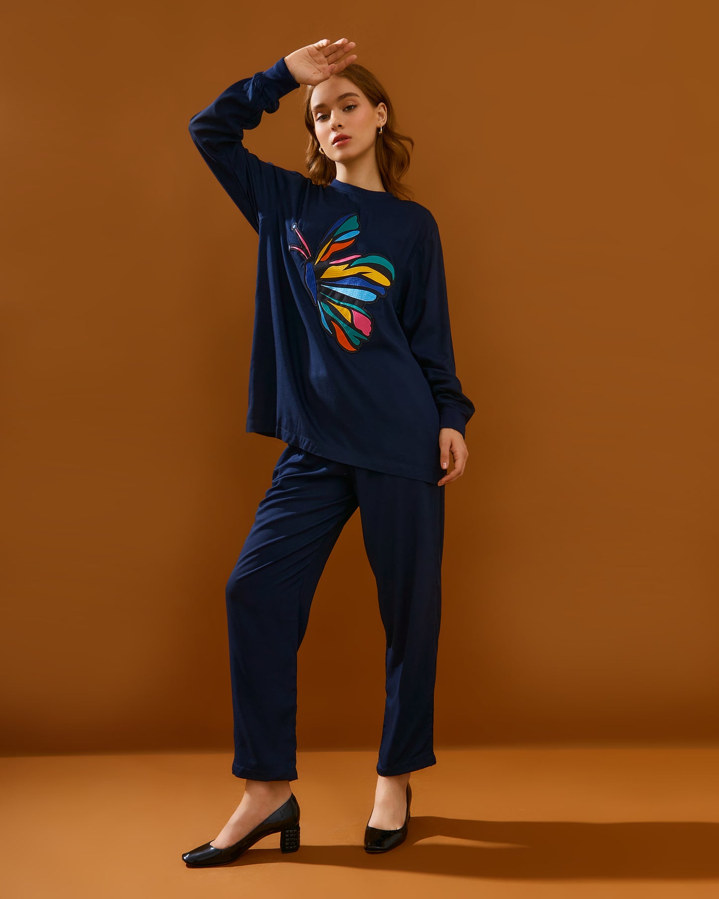 Buffy Colorful Navy