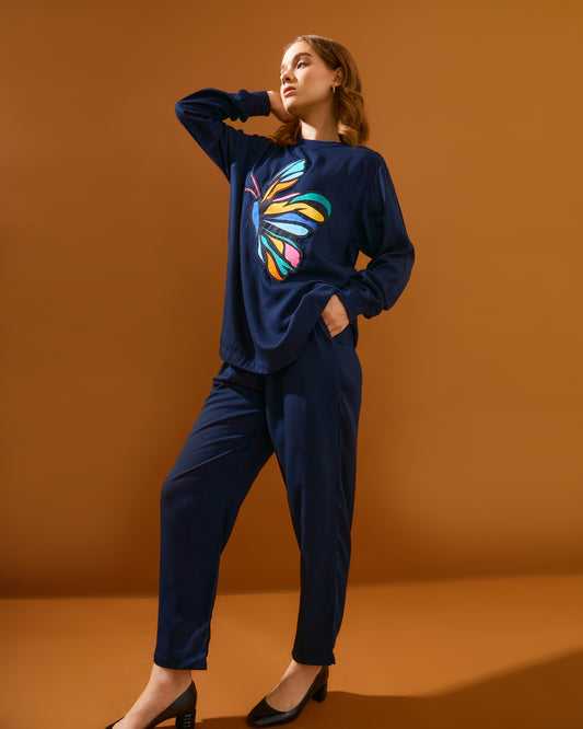 Buffy Colorful Navy