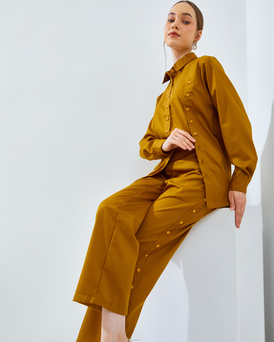 Button Set Mustard