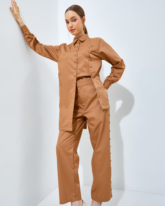 Button Set Khaki