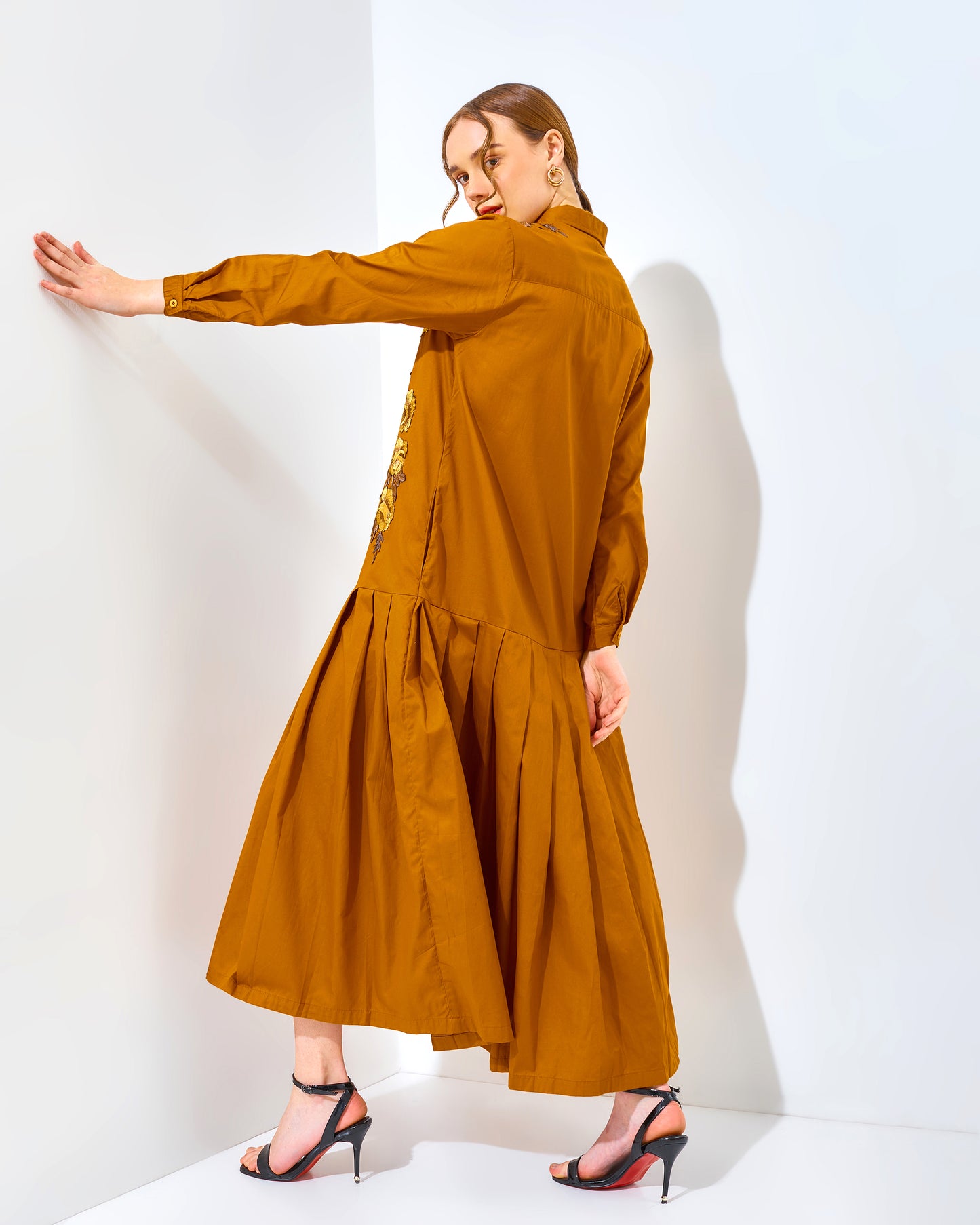Rose Rachella Dress Brown