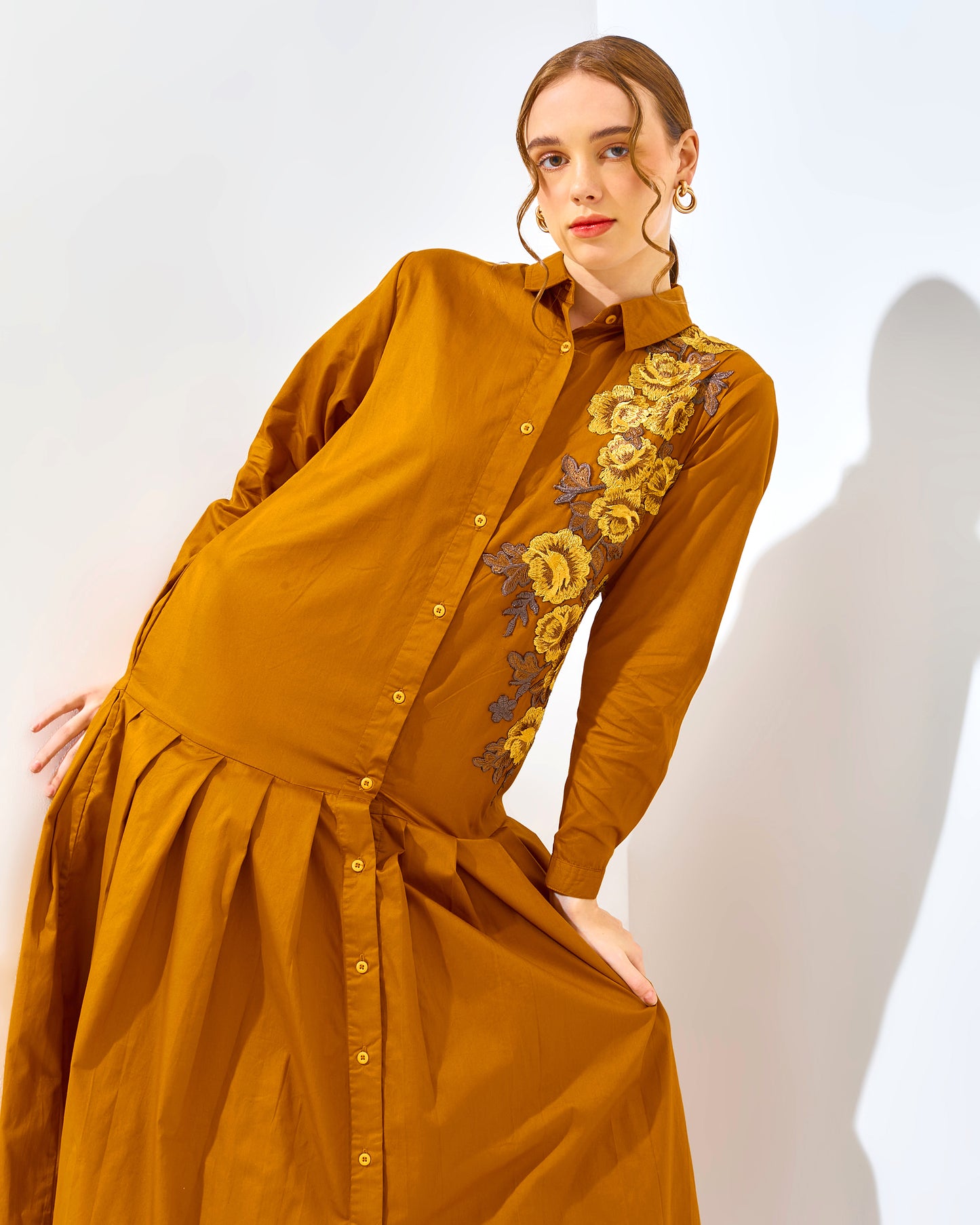 Rose Rachella Dress Brown