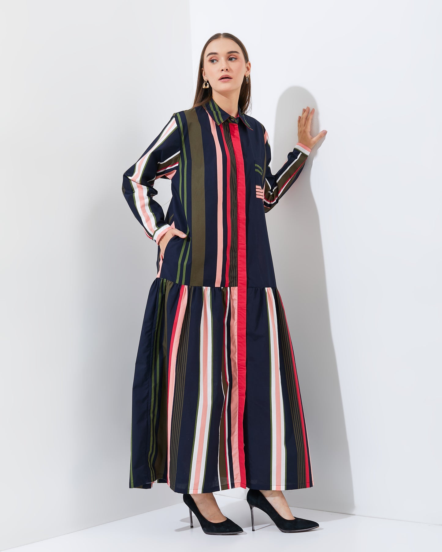 ADELLA DRESS MIXPINK (PRE-ORDER)