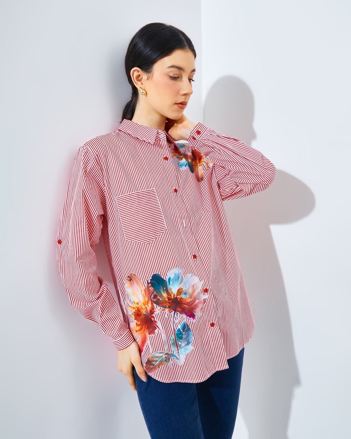 Renata Shirt Red
