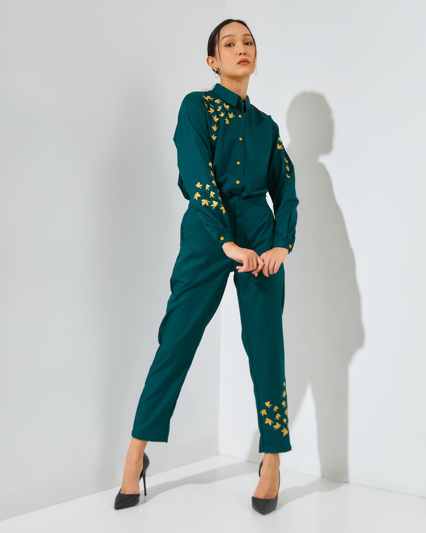 Mini Buffy Green Gold