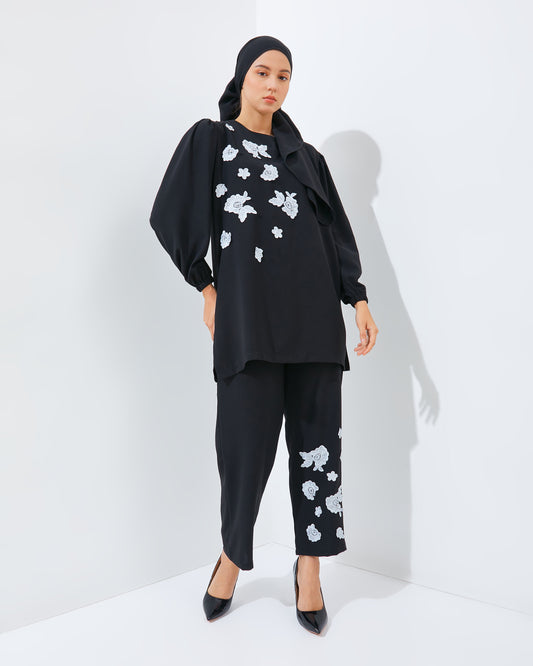 RADDIYA SET RAYYA BLACK (PRE-ORDER)