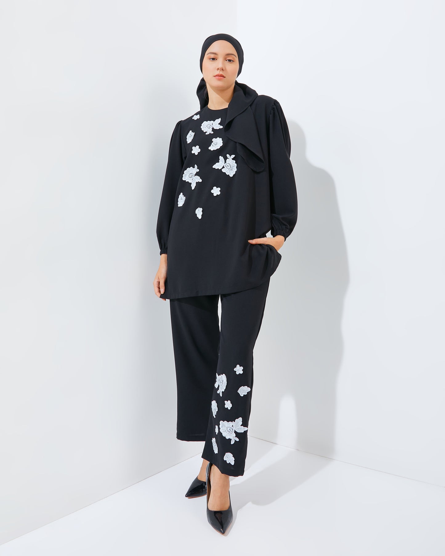 RADDIYA SET RAYYA BLACK (PRE-ORDER)