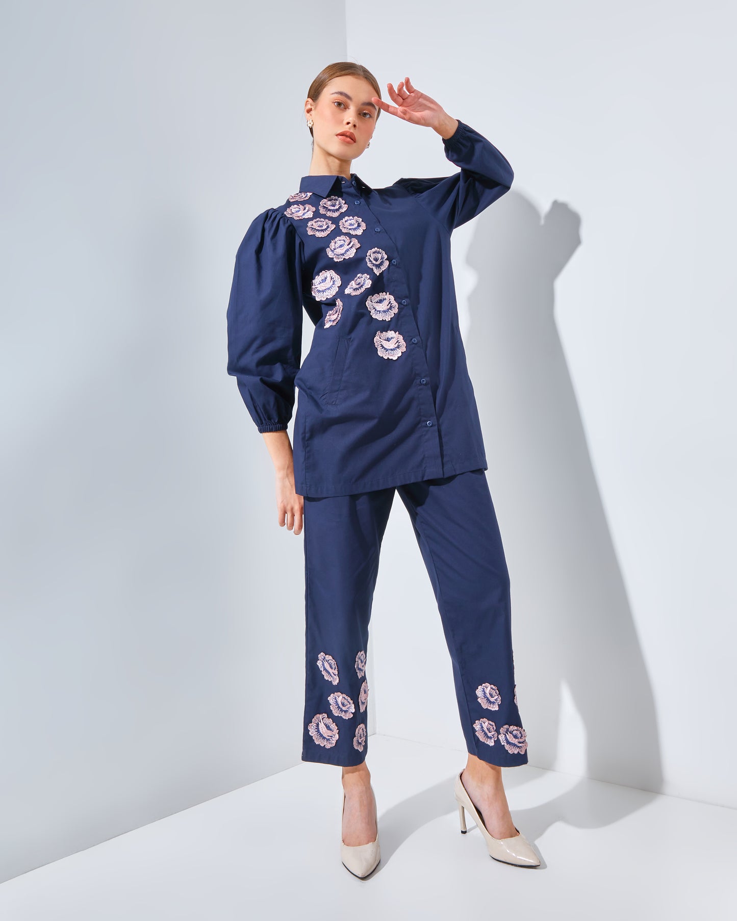 ROSIE MACTHING SET NAVY