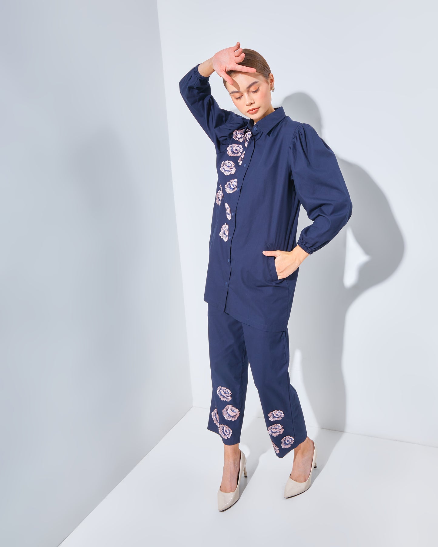 ROSIE MACTHING SET NAVY