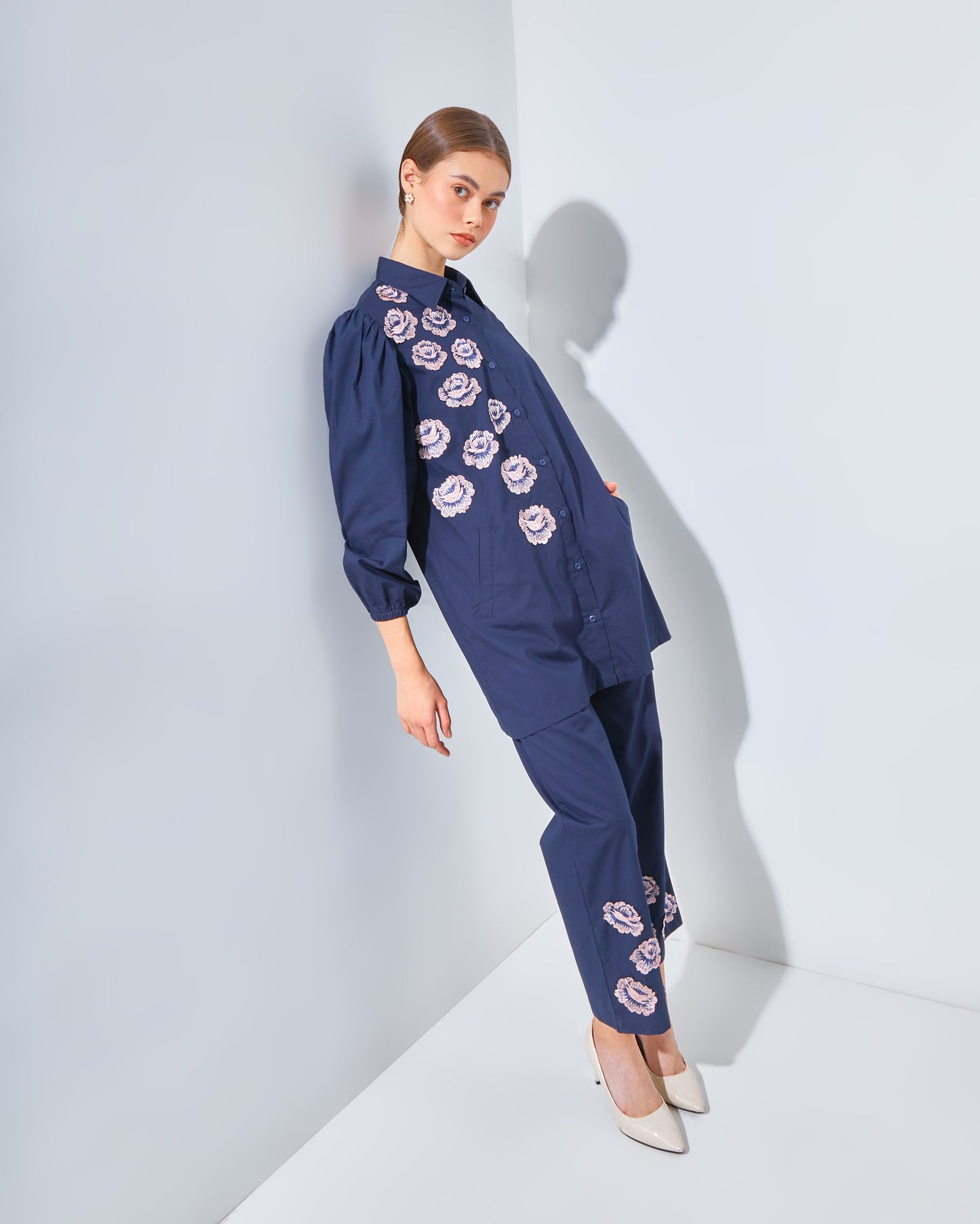 ROSIE MACTHING SET NAVY