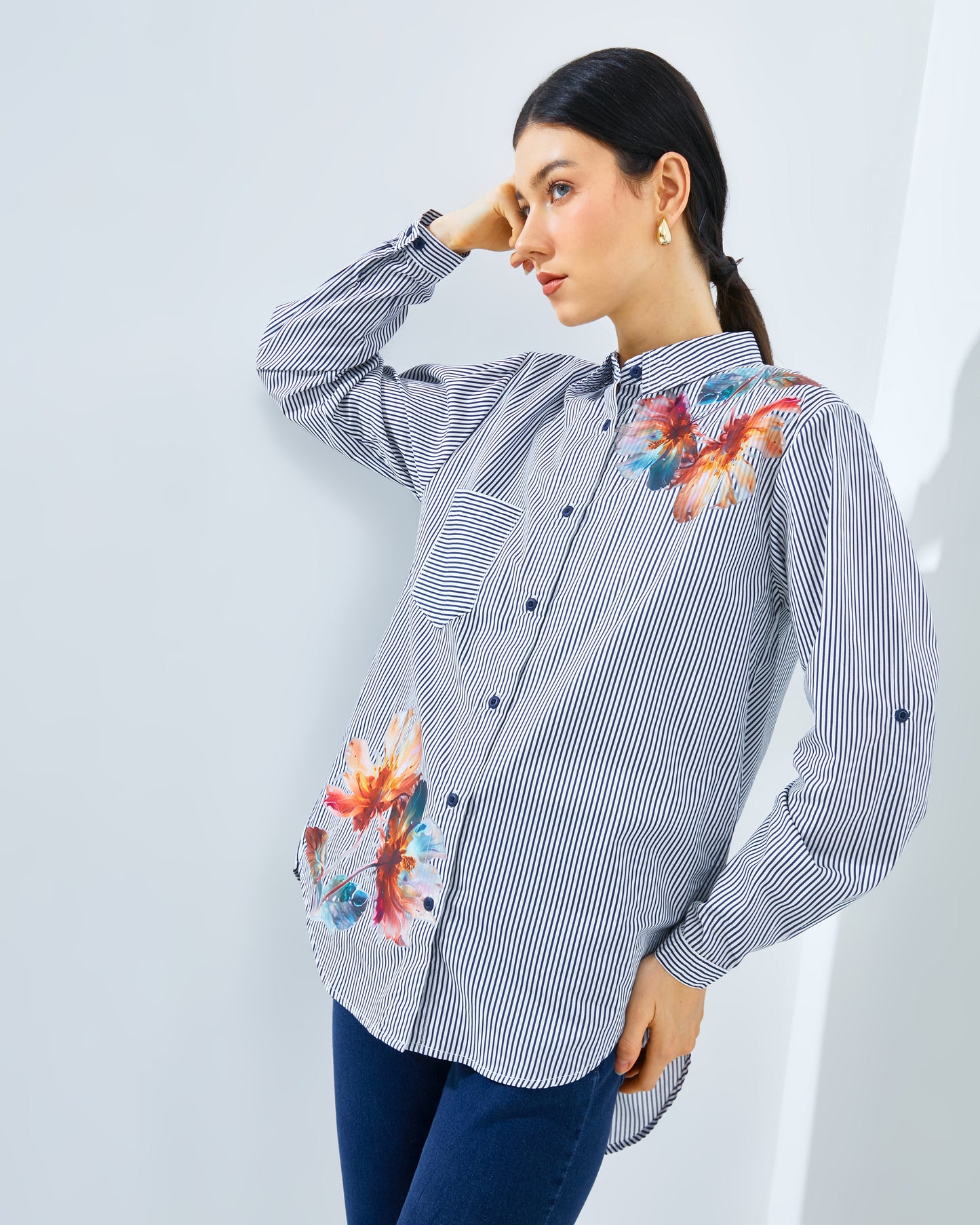 Renata Shirt Navy