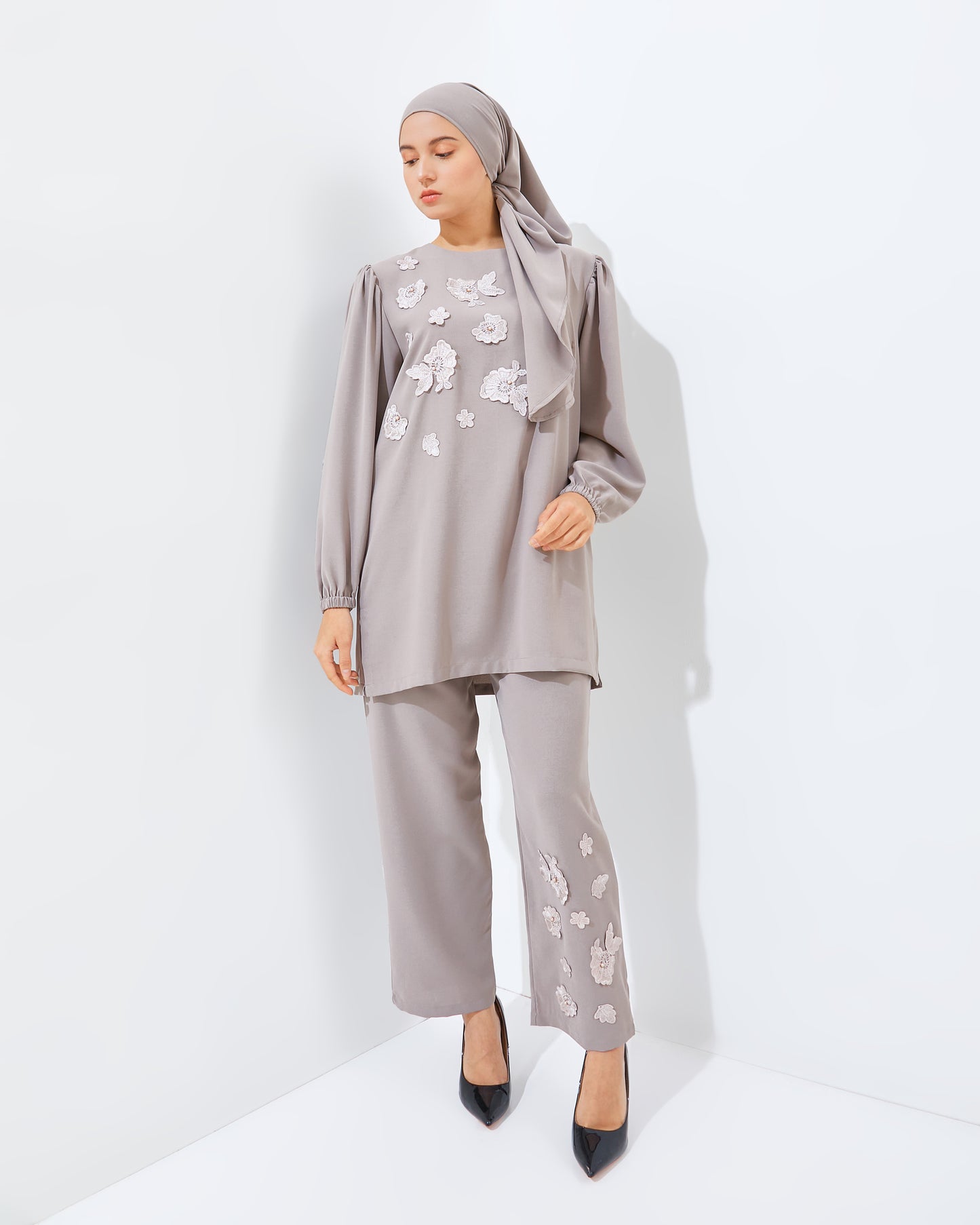 RADDIYA SET RAYYA BROWN (PRE-ORDER)