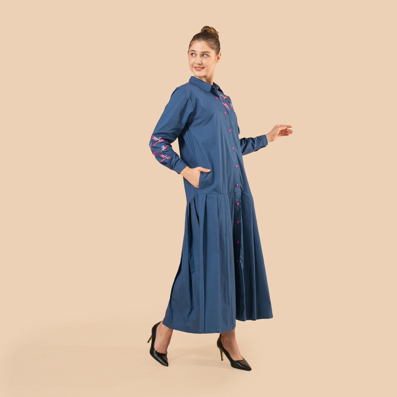 Neo Hummy Dress Blue