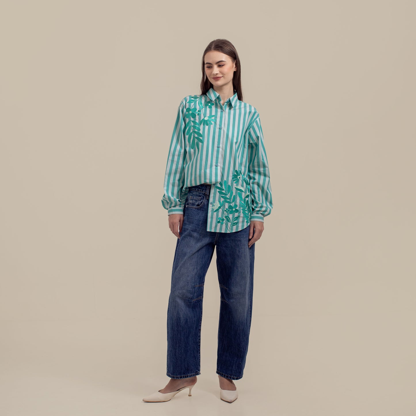 HANNIYA STRIPE GREEN