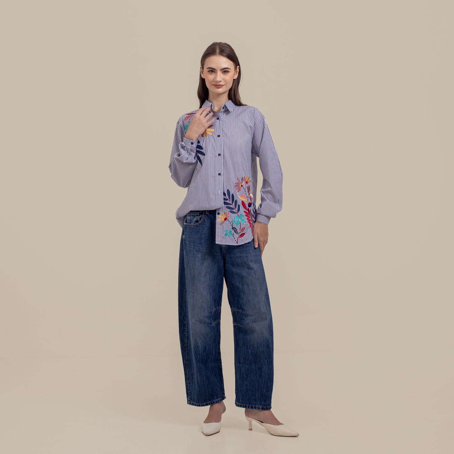 HANNIYA STRIPE BLUE