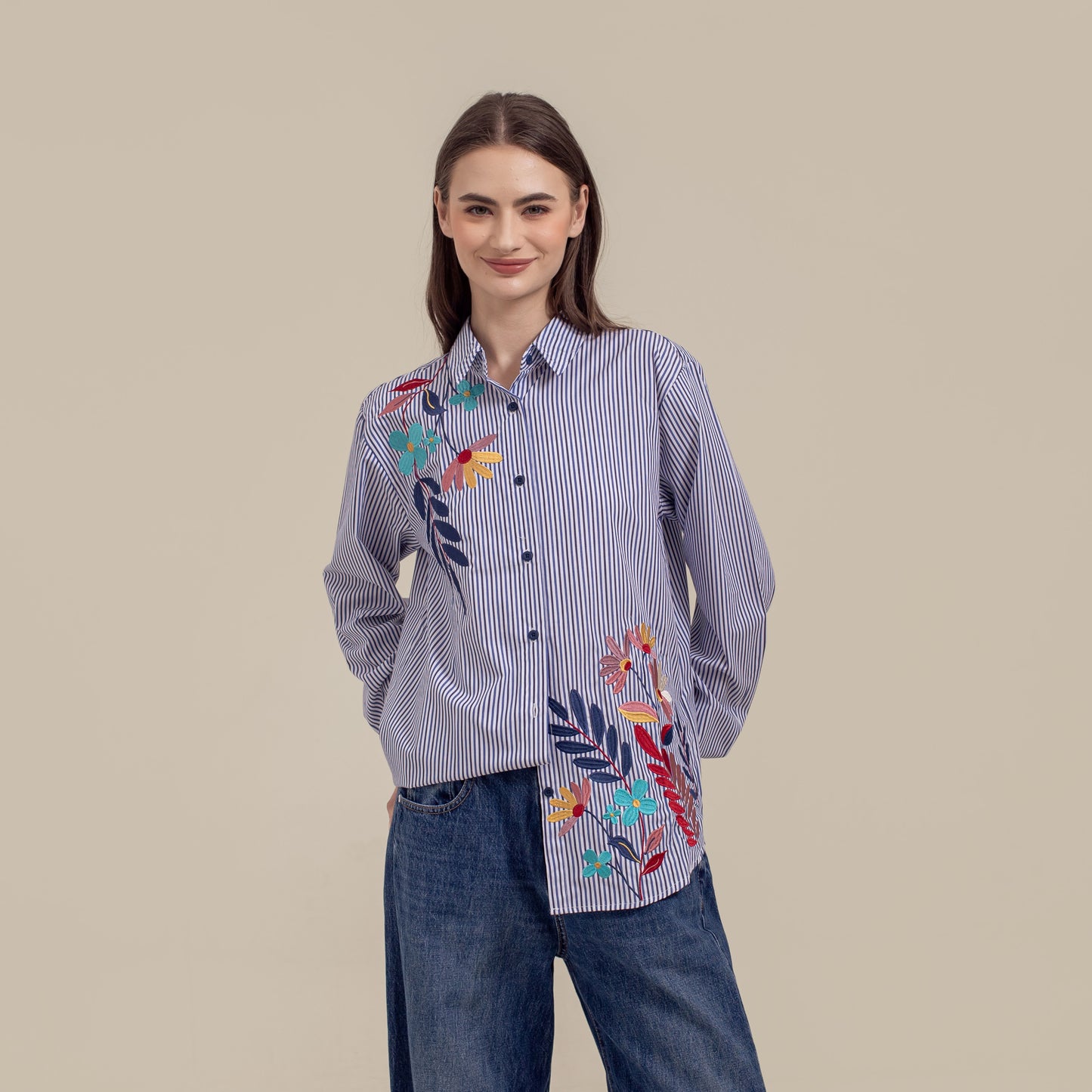 HANNIYA STRIPE BLUE