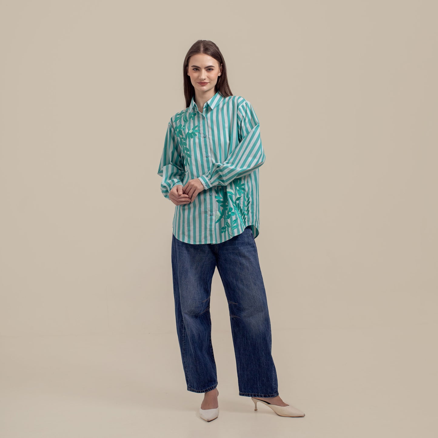 HANNIYA STRIPE GREEN