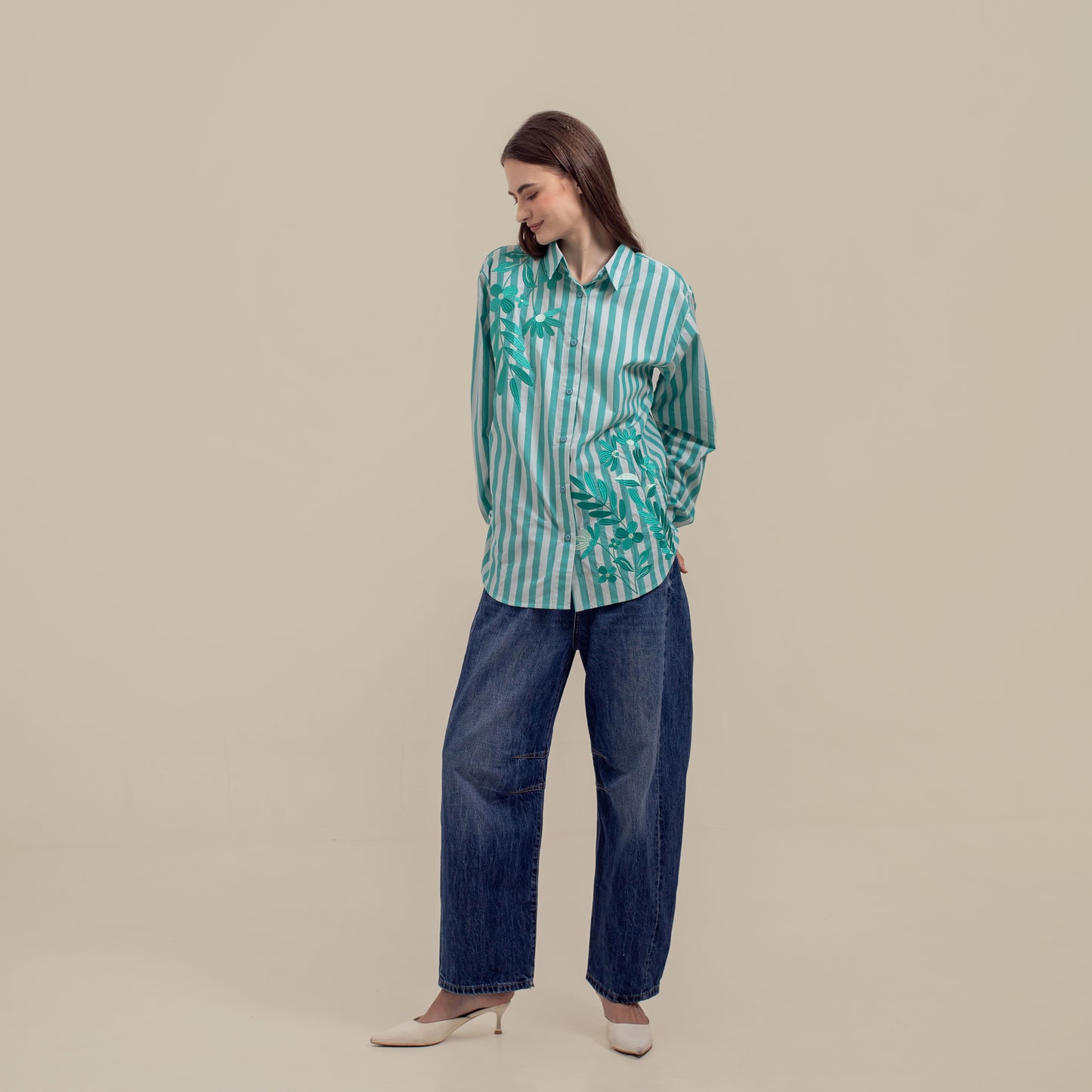 HANNIYA STRIPE GREEN