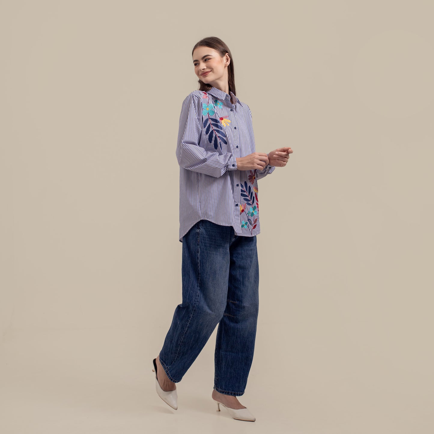 HANNIYA STRIPE BLUE