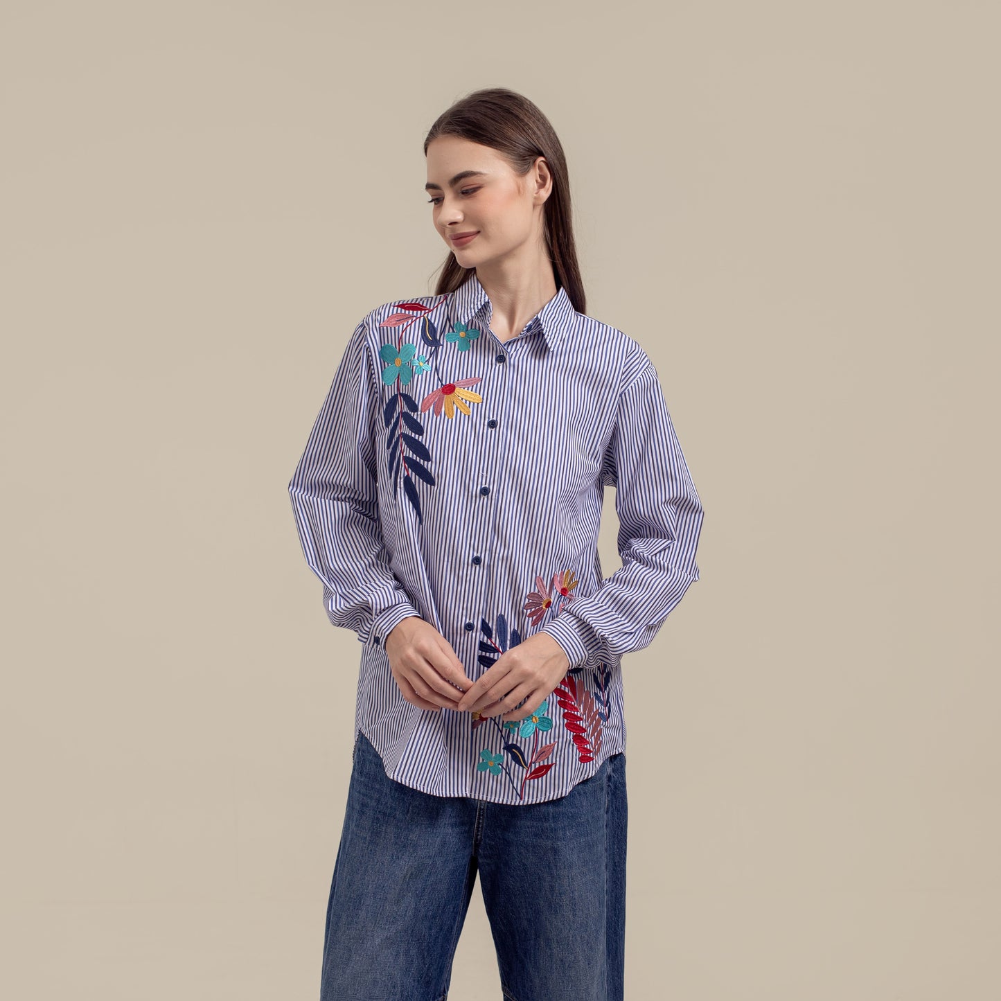 HANNIYA STRIPE BLUE