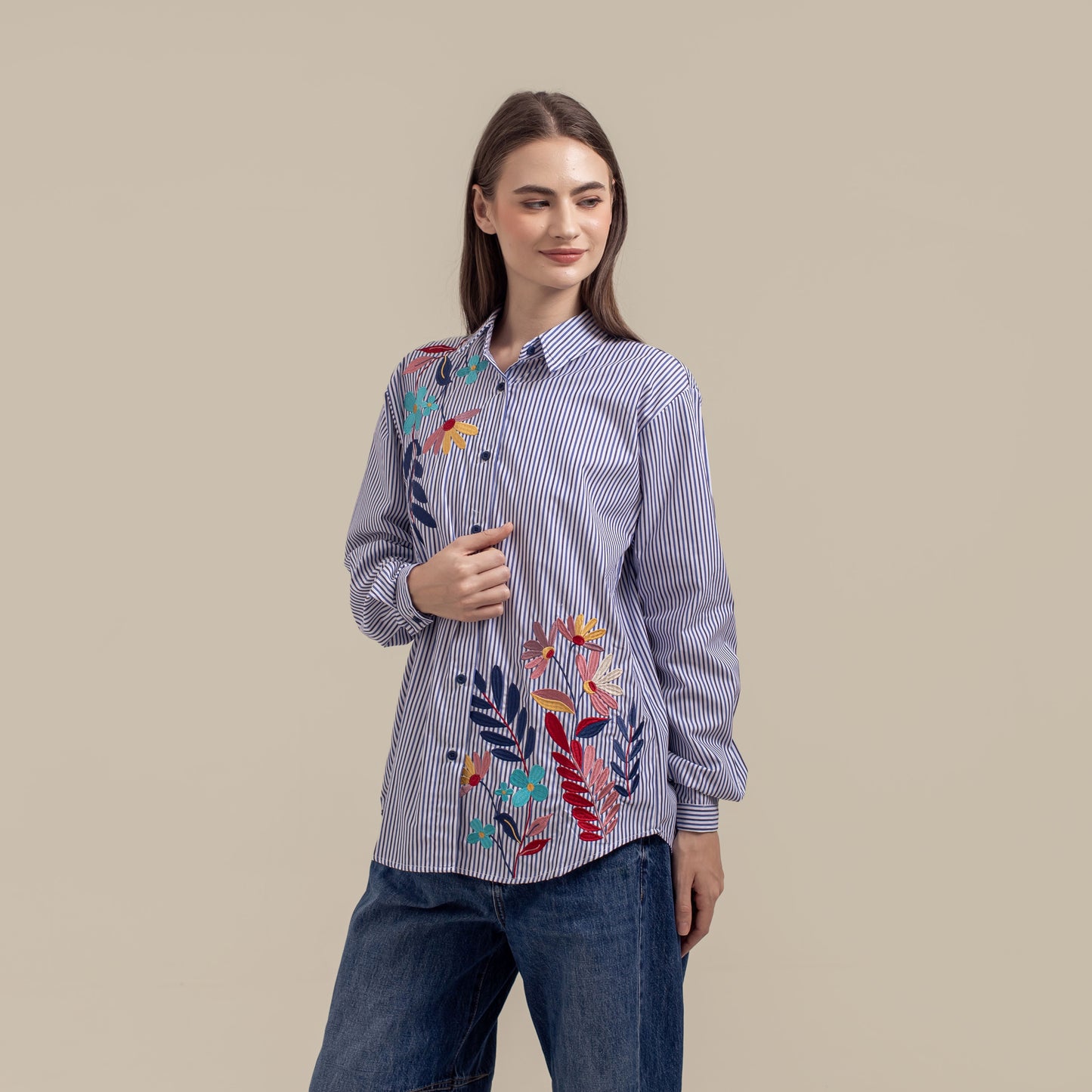 HANNIYA STRIPE BLUE