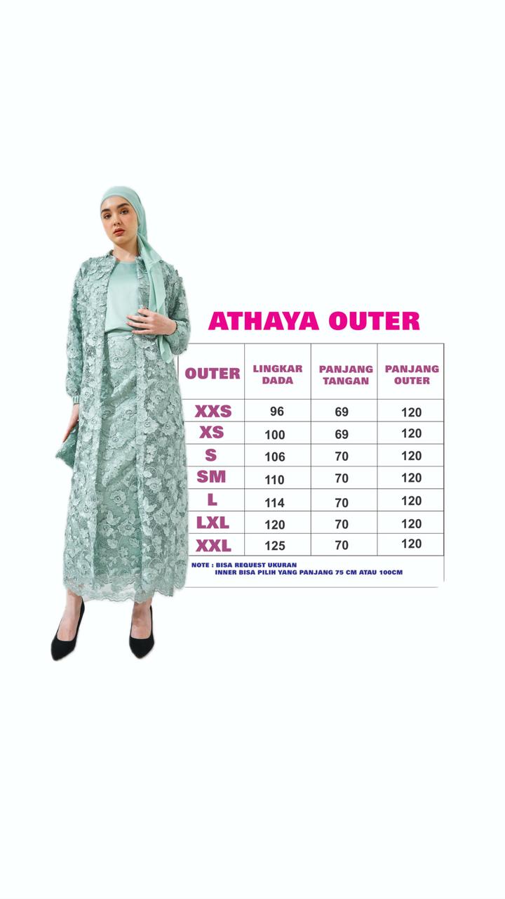 OPEN PRE-ORDER Athaya for Rayya 2025 (Athaya in Peach Salem)