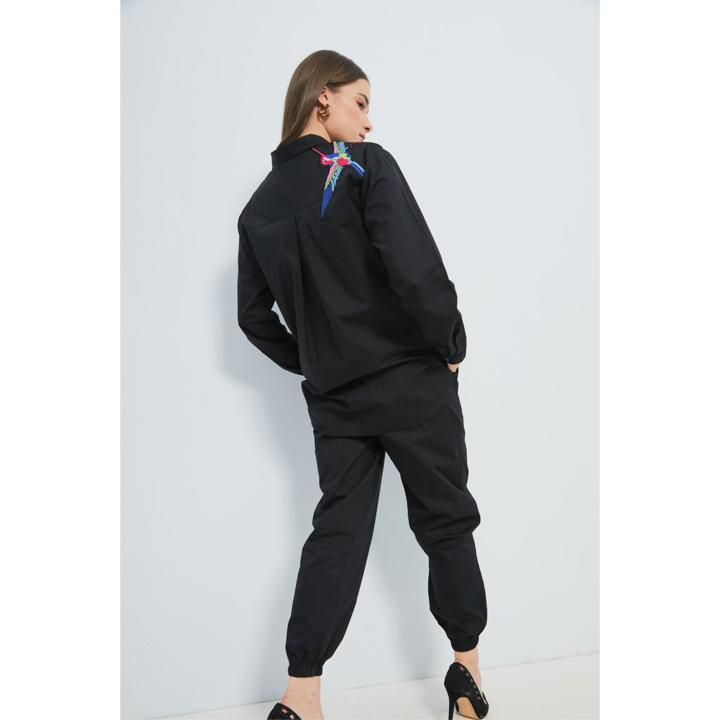 HURI BLACK LONGSET