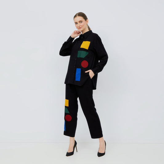 Cemille Black Longset