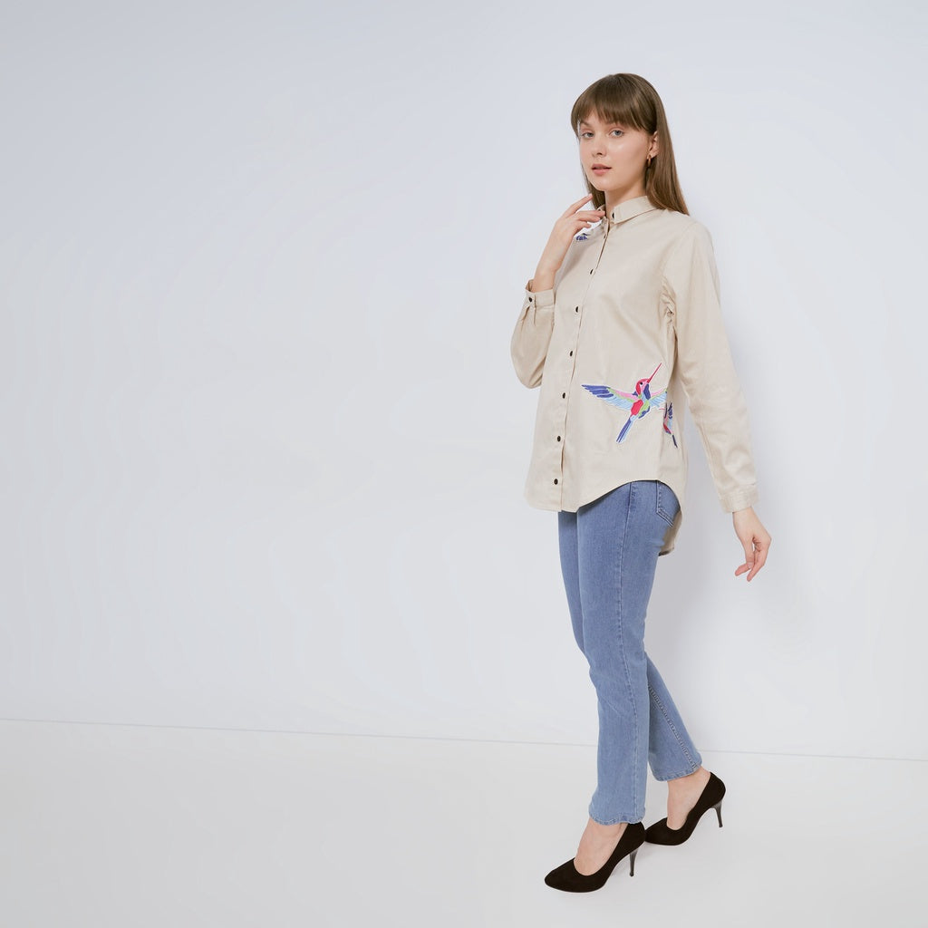 HURI CREAM SHIRT