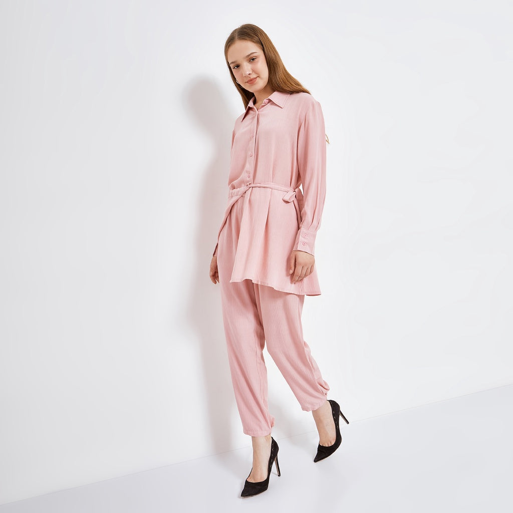 ALEENA  PEACHPINK SET