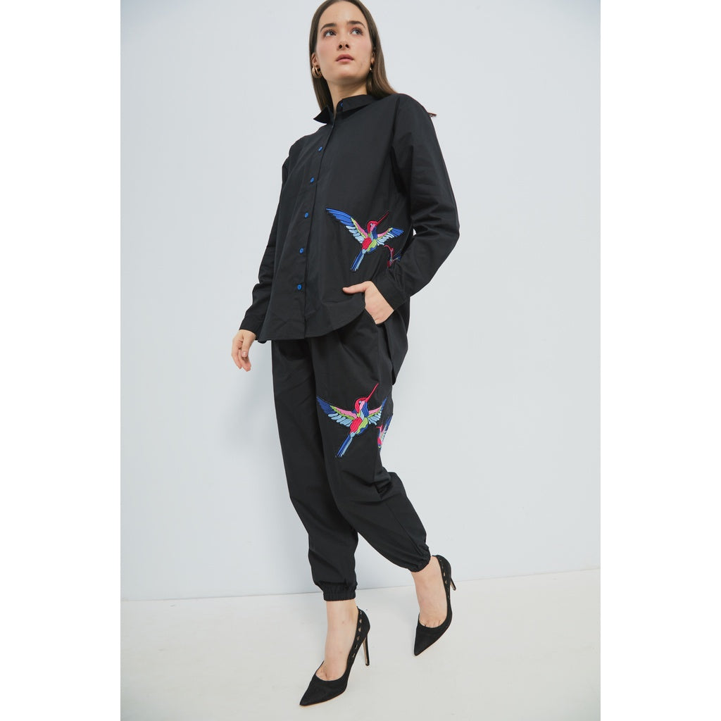 HURI BLACK LONGSET