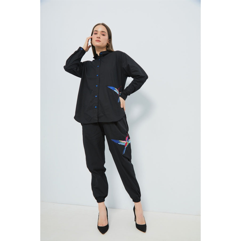 HURI BLACK LONGSET
