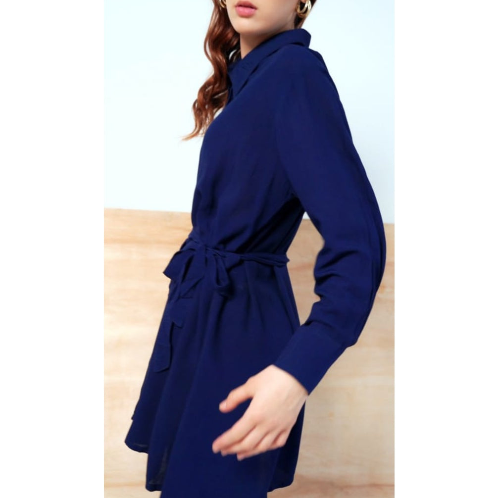 ALEENA  NAVY SET