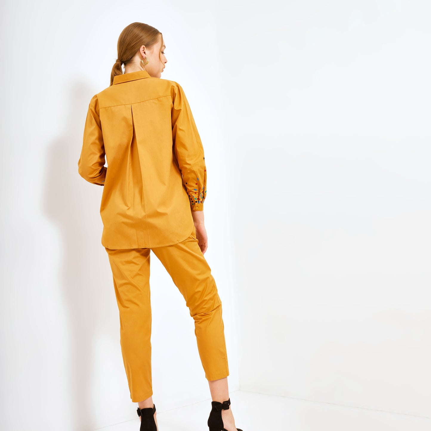 Mille Embro Matching set Brown