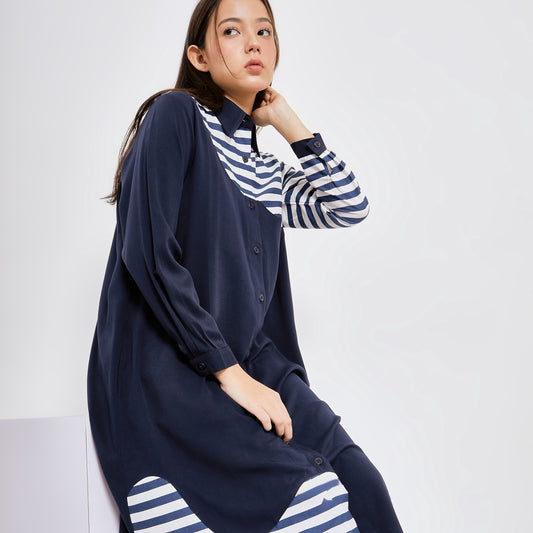 ALLA NAVY DRESS