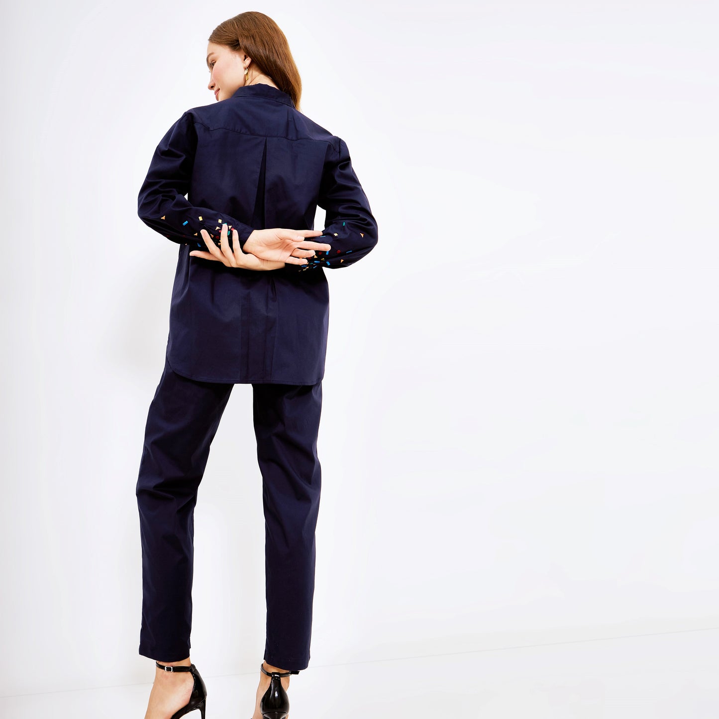 Mille Embro Matching set Navy