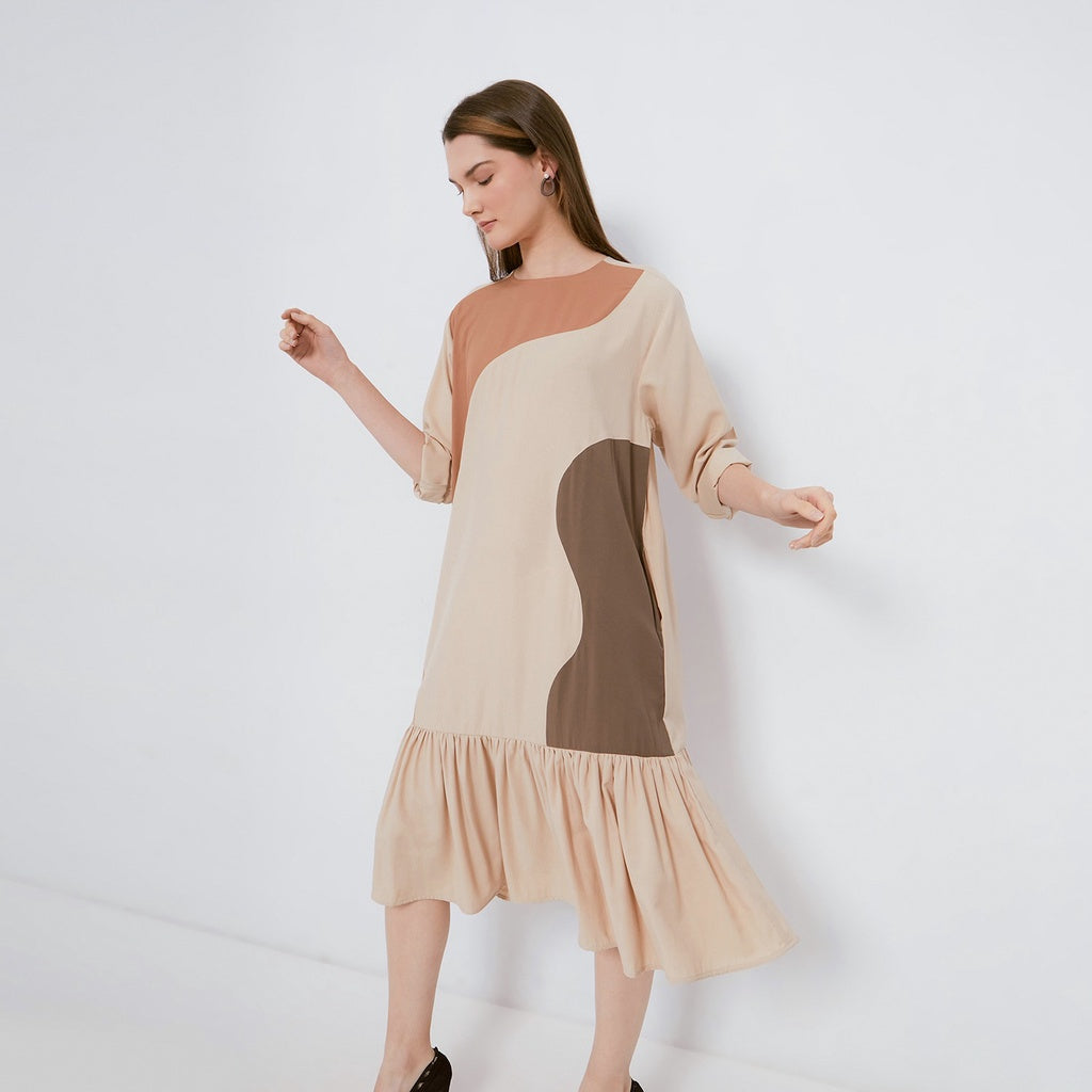 ORLY BEIGE DRESS